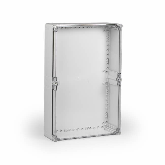 Ensto KLEMMENKAST Cubo O abs rondom blind 400x600x132 MM transparant deksel