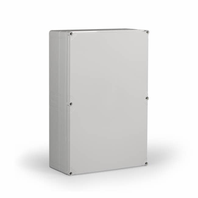 Ensto KLEMMENKAST Cubo O abs rondom blind 400x600x187 MM grijs deksel