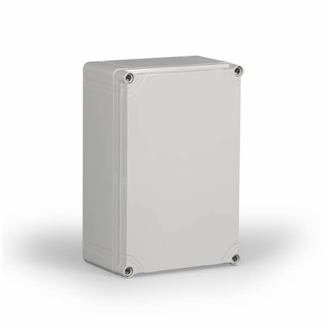 Ensto KLEMMENKAST Cubo O abs rondom dicht, grijs deksel
