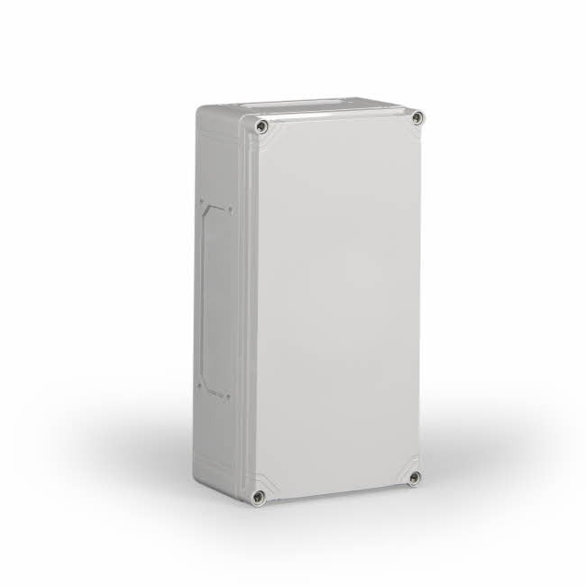 Ensto KLEMMENKAST Cubo O abs rondom dicht 200x400x132 MM grijs deksel Ensto KLEMMENKAST Cubo O abs rondom dicht 200x400x132 MM grijs deksel