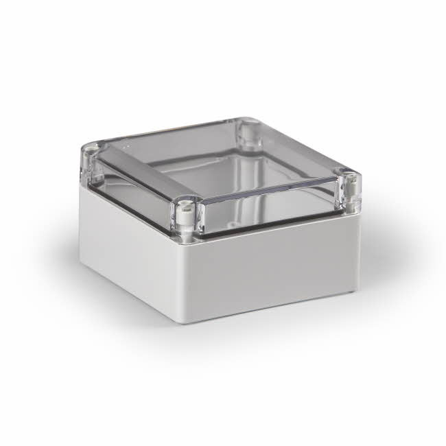 Ensto KLEMMENKAST Cubo S abs rondom blind 125x125x75 MM transparant deksel Ensto KLEMMENKAST Cubo S abs rondom blind 125x125x75 MM transparant deksel