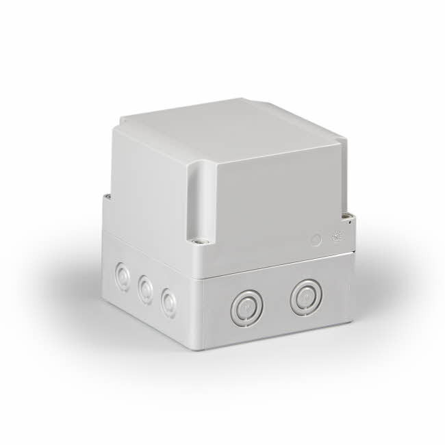 Ensto KLEMMENKAST Cubo S lege behuizing 125x125x125 MM grijs deksel Ensto KLEMMENKAST Cubo S lege behuizing 125x125x125 MM grijs deksel