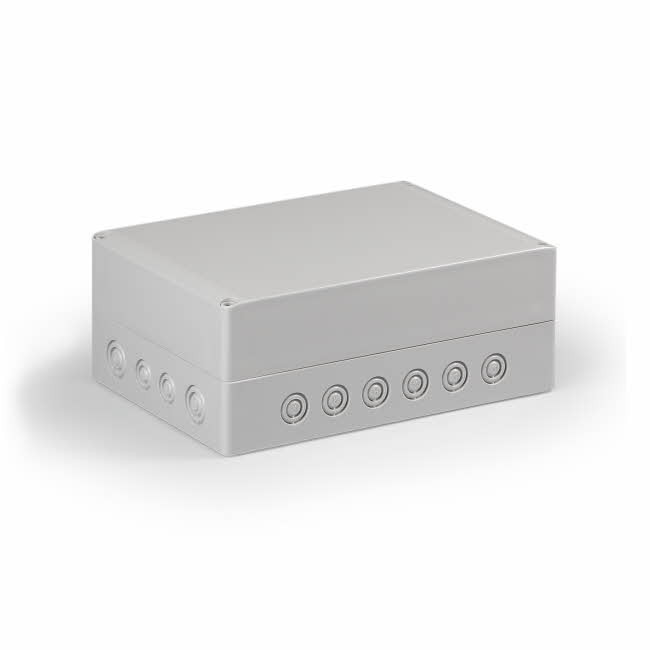 Ensto KLEMMENKAST Cubo S lege behuizing 175x250x100 MM grijs deksel