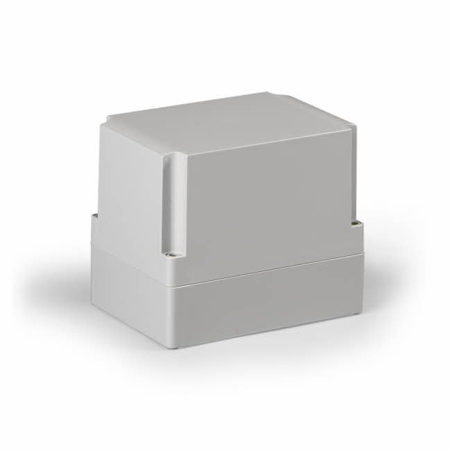 Ensto KLEMMENKAST Cubo S rondom dicht, grijs deksel