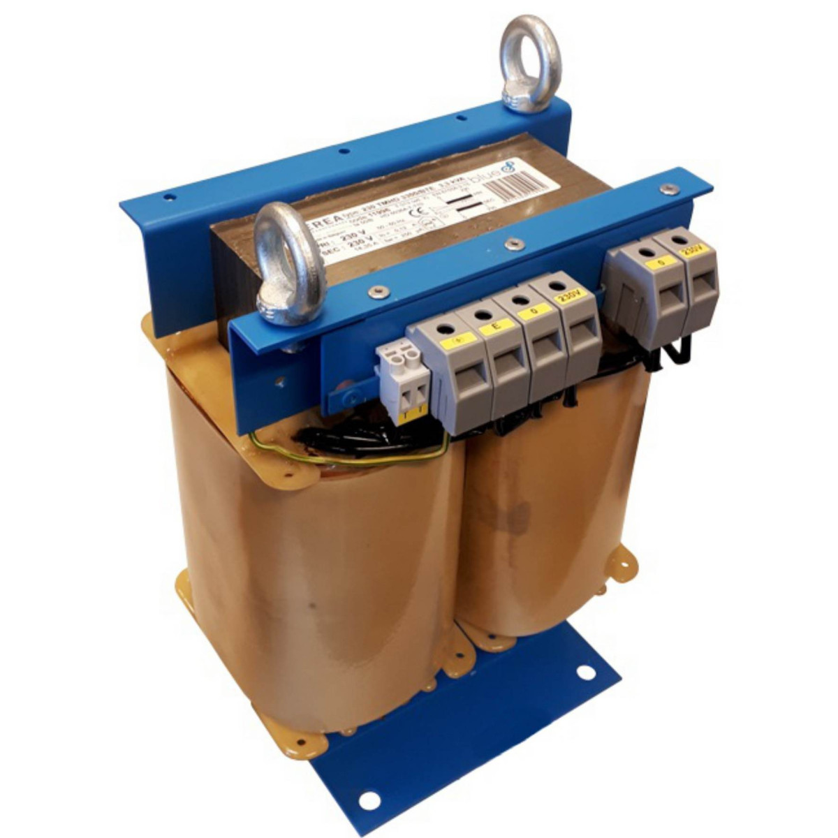 Erea Beschermingstransformatoren 1F Medische transfo (energie eff) - 230V // 230V- P 3,3kva