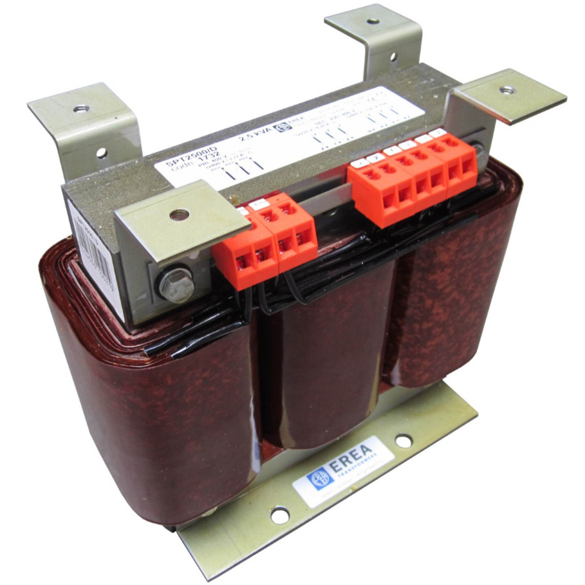 Erea Driefasen transformatoren 3F Beschermingstransfo - 800VD // 230VD-800VY+N P 2,5kva