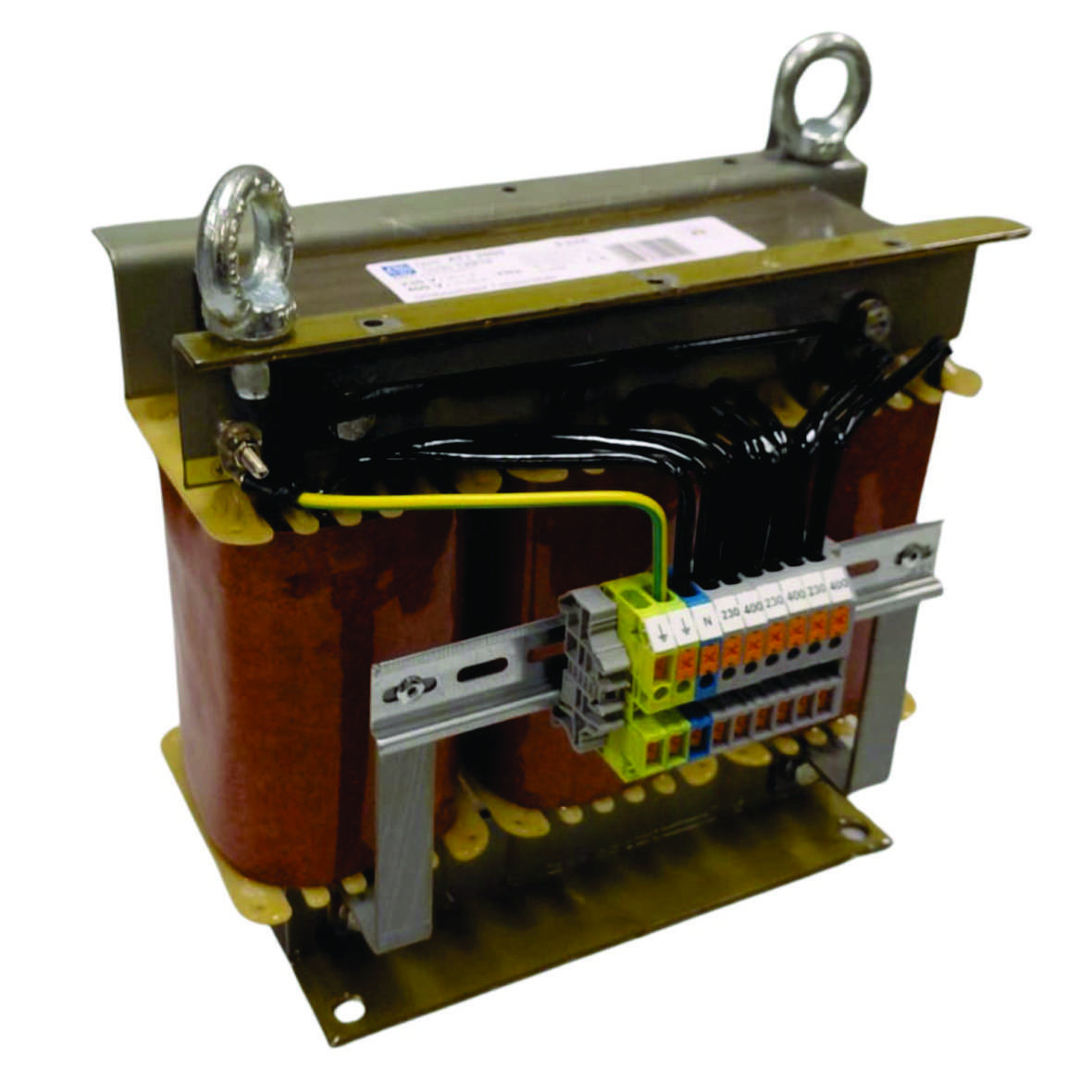 Erea Driefasen transformatoren 3F Spaartransfo - U 0-230-400V Y+N - P 8kva