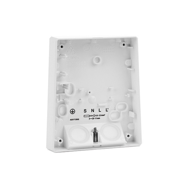 Esylux DEFENSOR Bevestiging Defensor wall plate with tpe WH