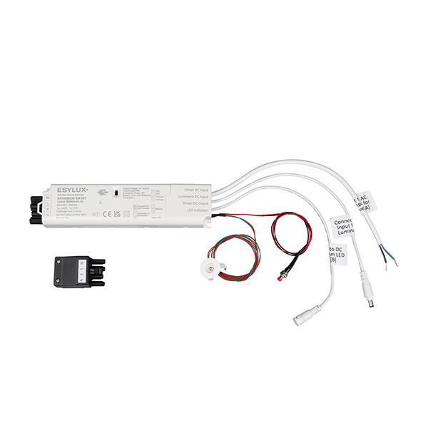 Esylux EM-SET Noodverlichtingsunits Em-set li-ion 5000mah 3H