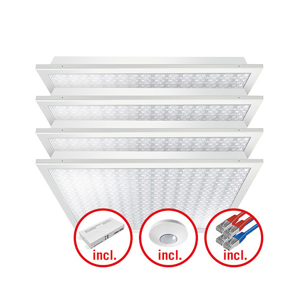 Esylux QUADRO-SETS Lichtsysteem Quadro-set celine-2 HCL 600 DDP TR 8TW ir elc