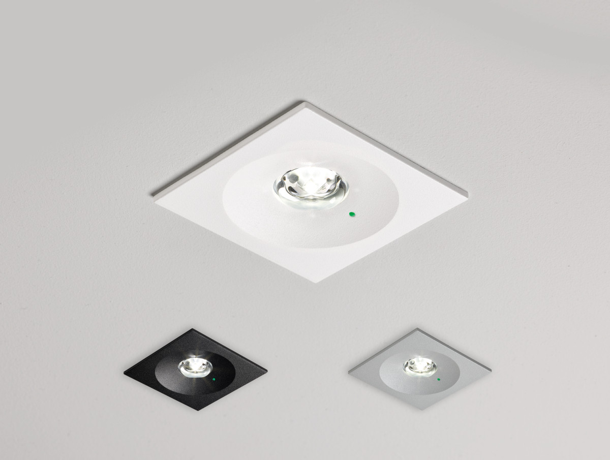 Etap K6 <p>minimalistisch Design vierkant noodverlichtingsarmatuur voor anti-P