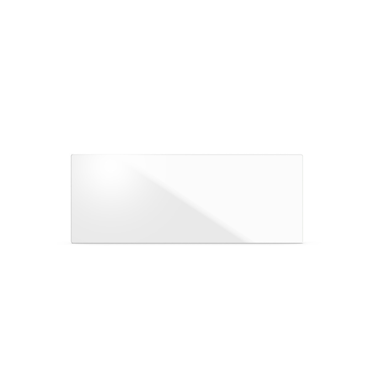 ETHERMA ET-LAVA3-GLAS Infraroodpaneel, zuiver wit gesatineerd glas, 130x50cm, 600W, 230V