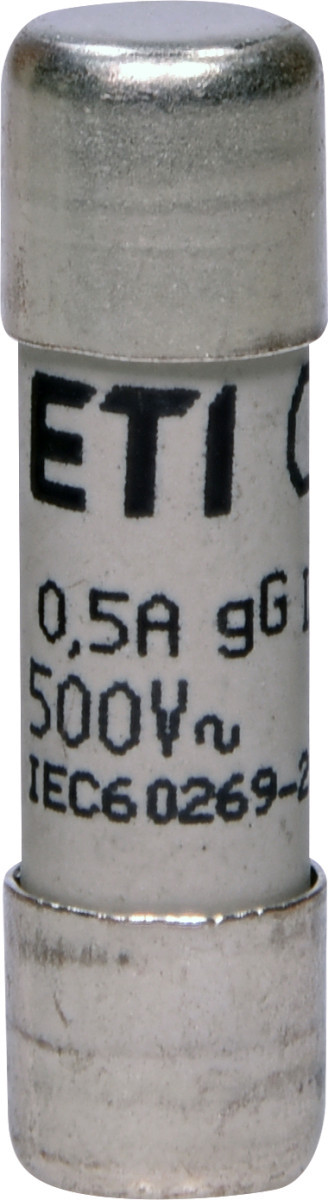 ETI Cylindrische zekering CH10 Cylindrische Zekering CH10 am 0,5a 500V 10x38