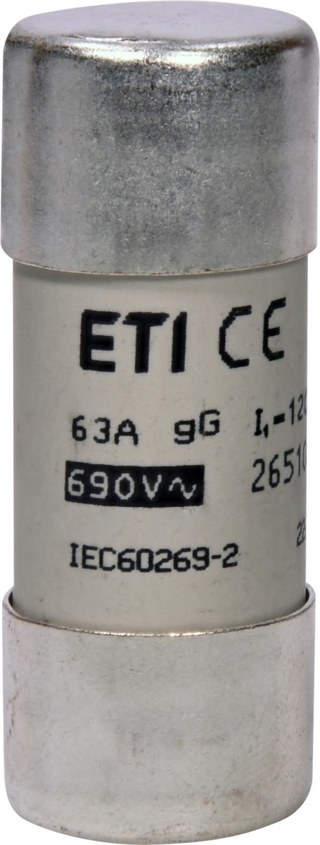 ETI Cylindrische zekering CH22 Cylindrische Zekering CH22 am 63a 690V 22x58