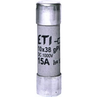 ETI Elektro Element CYL.ZEK. CH 10X38 15A 1000V