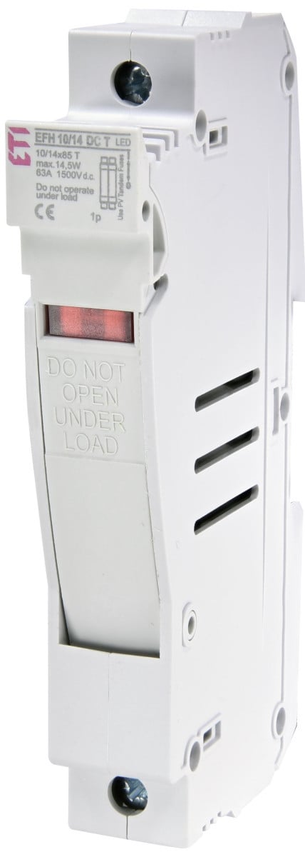 ETI Smeltpatroonschakelaar EFH Smeltpatr SCHK. efh 10/14 T DC led 1P 2580016