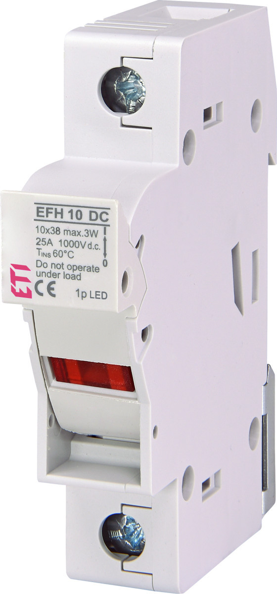 ETI Smeltpatroonschakelaar EFH10 Smeltpatr SCHK. efh 10 DC 1P led 2540211