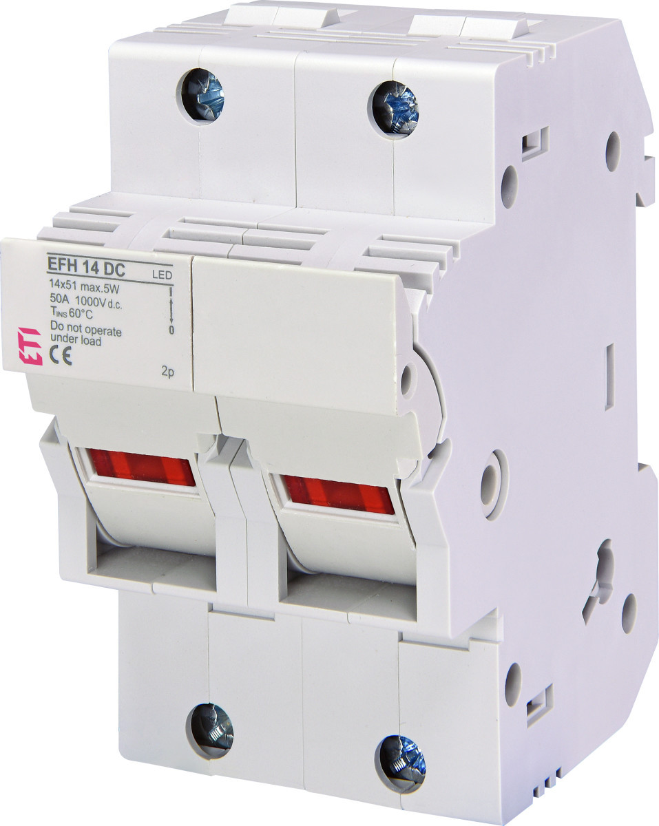 ETI Smeltpatroonschakelaar EFH14 Smeltpatr SCHK. efh 14 DC 2P led 2560213