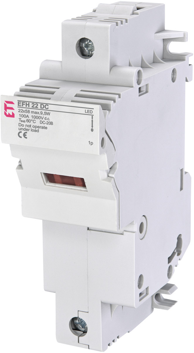 ETI Smeltpatroonschakelaar EFH22 Smeltpatr SCHK. efh 22 DC led 1P 2570211