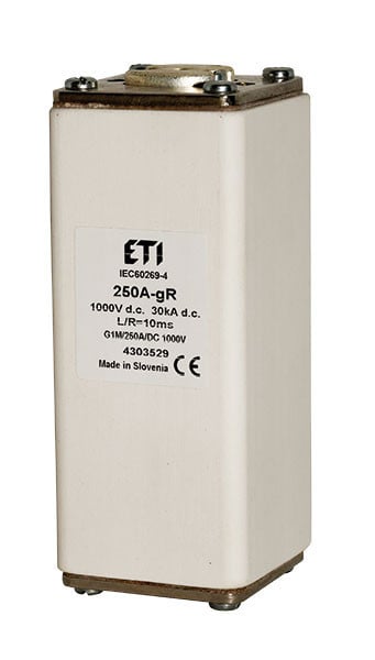 ETI Zekering G1 gR Zekering G1 GR 160a/1000V DC 4303530