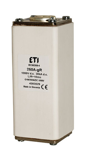 ETI Zekering G1M gR Zekering G1M GR 200a/1000V DC 4303528