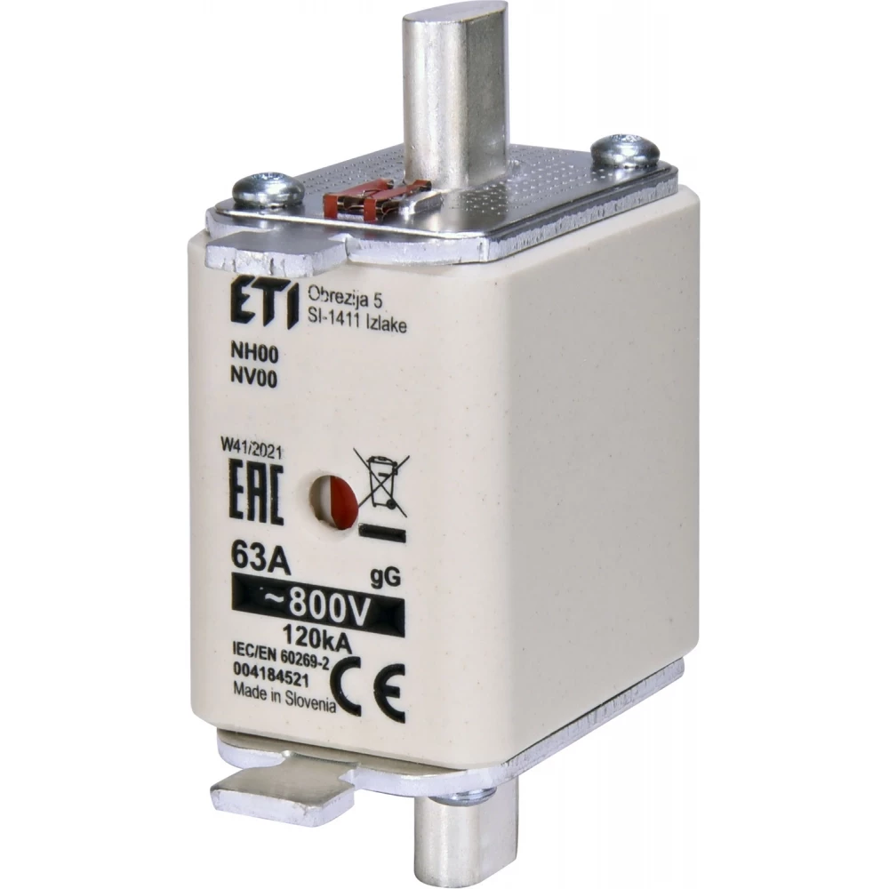 Eti Zekering NH00 GG 6a/800V