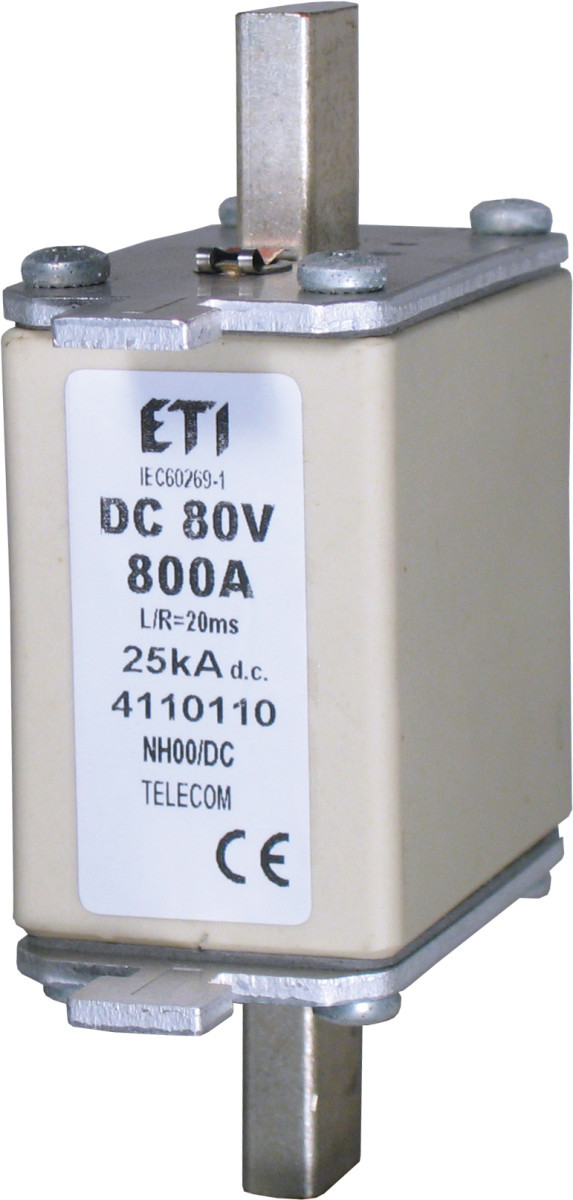 ETI Zekering NH00/K gBat Zekering NH00/K 250a/80V DC 4110102