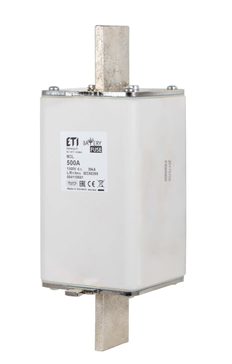 ETI Zekering NH01XL gBat Zekering NH01XL gbat 100a/1500V DC 4110701