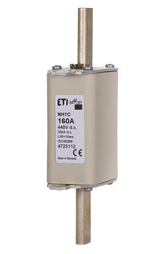 ETI Zekering NH1 gBat Zekering NH1 gbat 80a/440V DC 4723109