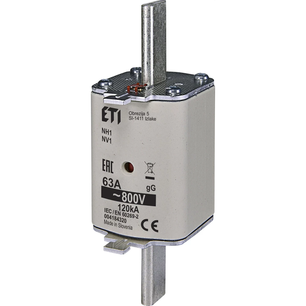 Eti Zekering NH1 GG 25a/800V