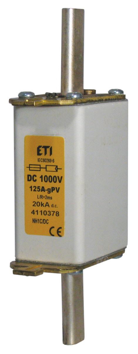 ETI Zekering NH1 gPV Zekering NH1 GPV 32a/1000V DC 4110371
