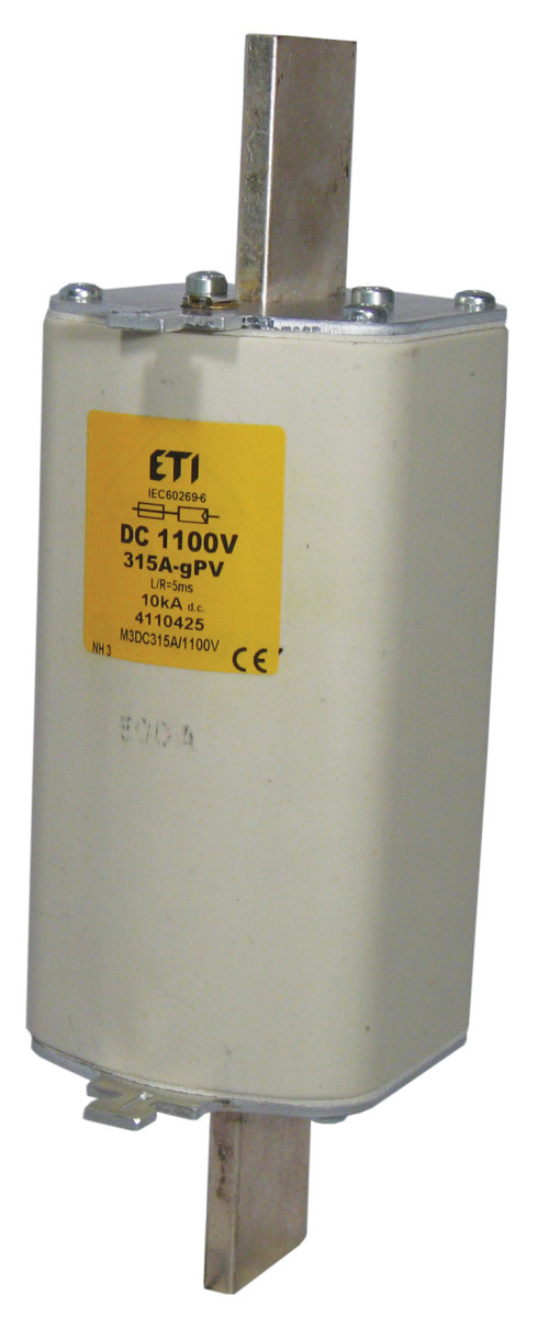 ETI Zekering NH1XL gPV Zekering NH1XL GPV 125a/1100V DC 4110429