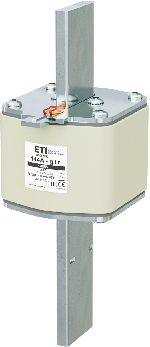 ETI Zekering NH2 gTr Zekering NH2 GTR 144a/400V 100kva met 4113872
