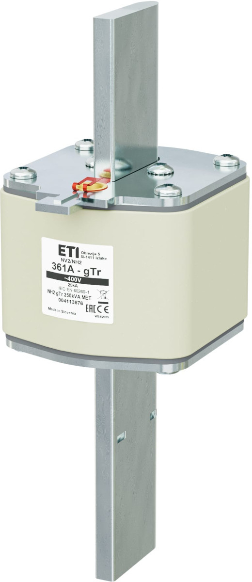 ETI Zekering NH2 gTr Zekering NH2 GTR 361a/400V 250kva met 4113876