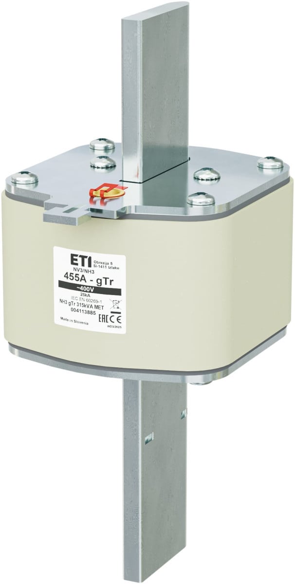 ETI Zekering NH3 gTr Zekering NH3 GTR 455a/400V 315kva met 4113885