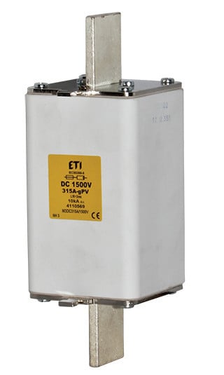 ETI Zekering NHM3L gPV Zekering NHM3L GPV 630a/1500V ul 4110647