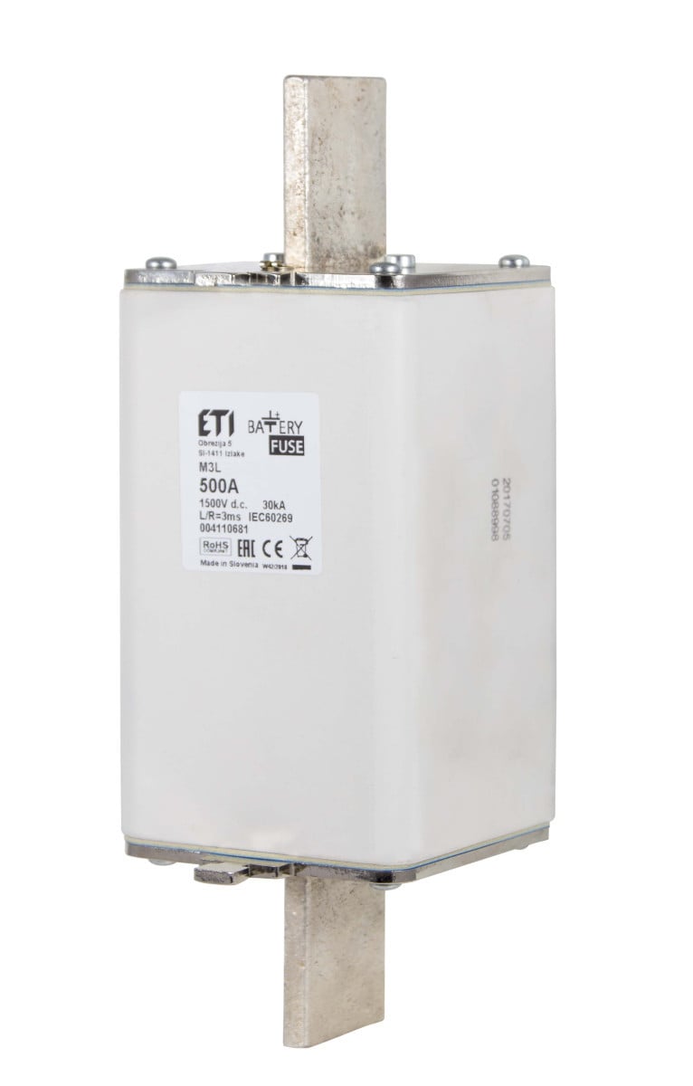 ETI Zekering NHS01XL gBat Zekering NHS01XL gbat 80a/1500V DC 4110784