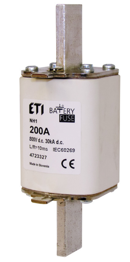 ETI Zekering NHS1 gBat Zekering NHS1/110 gbat 160a/800V DC 4723346