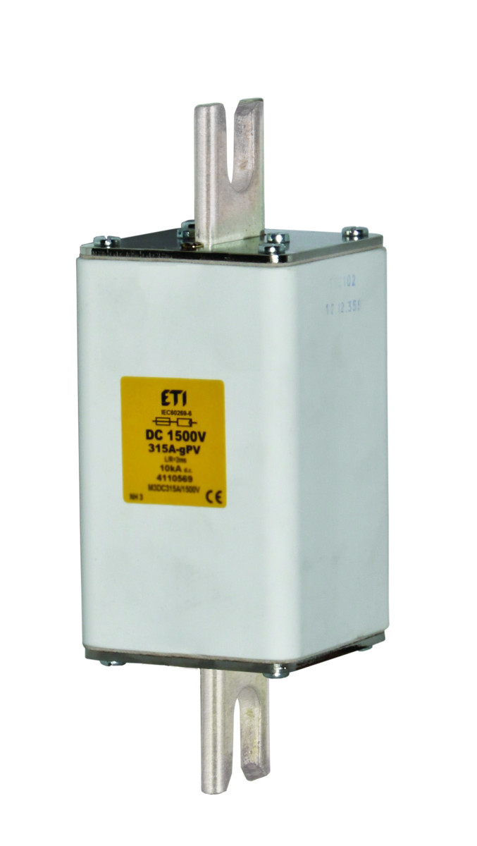 ETI Zekering NHU3L gPV Zekering Nhu3l GPV 630a/1500V ul 4110649