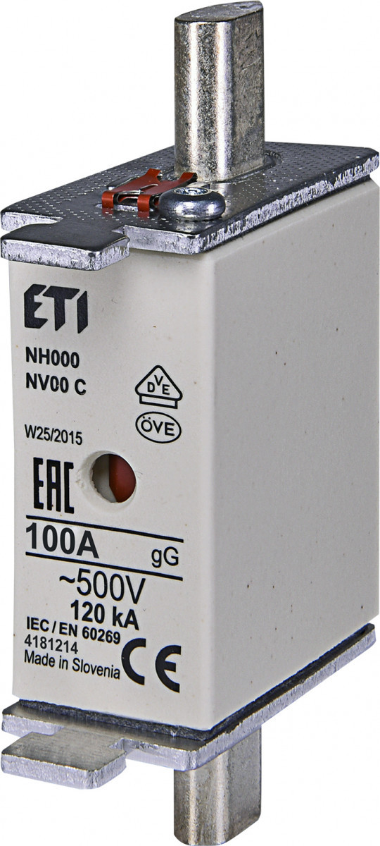 ETI Zekering NV00C Zekering 690V~ 25a NH00 C GG