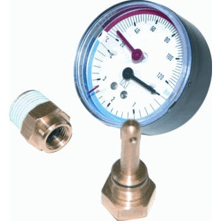 Euro-Index MANO-THERMOMETER 63MM 1/2