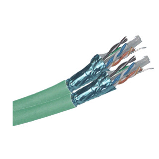 Excel Dual Cat 6 F/utp foil cable 500M light green eca