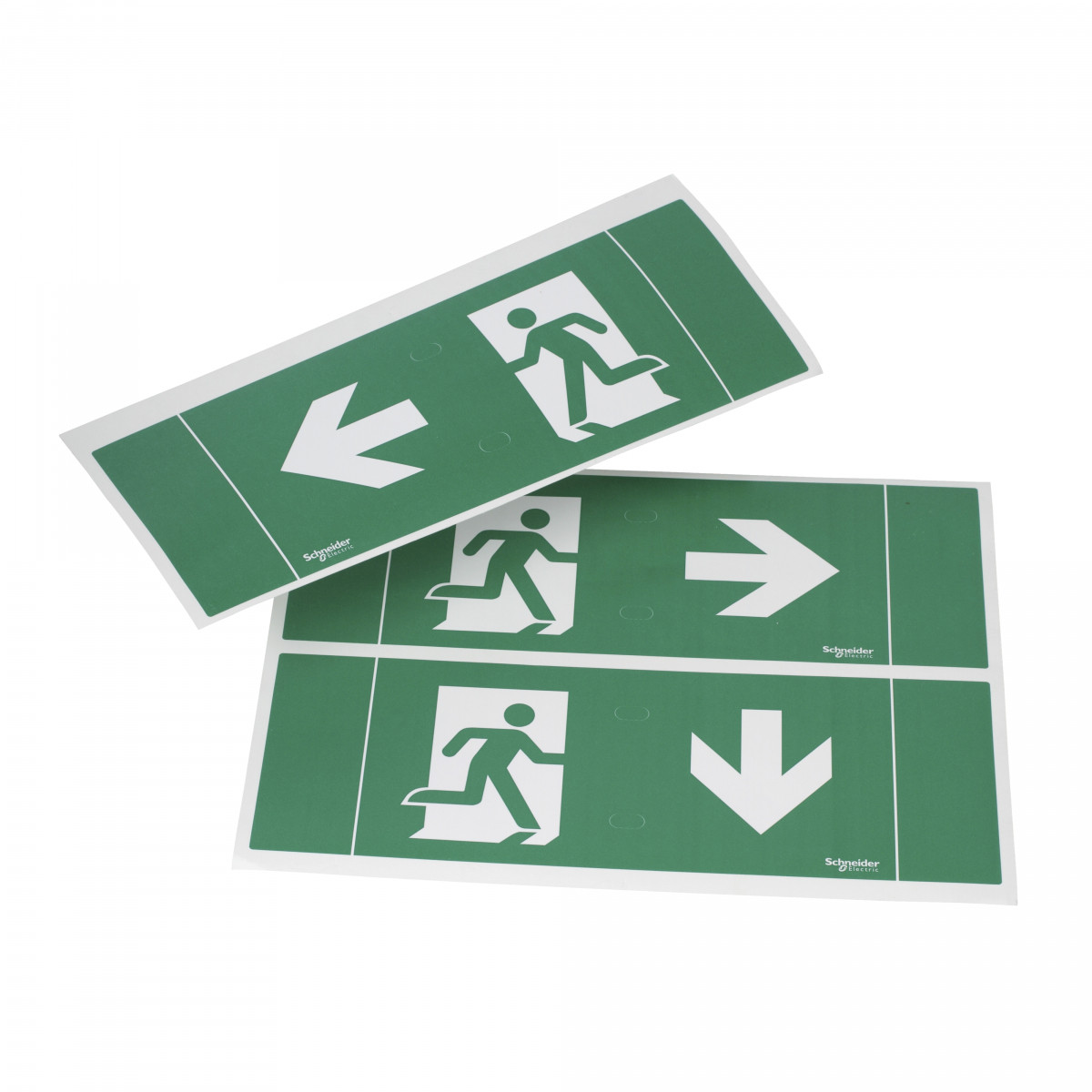 Exiway Easyled, iso pictogram stickers voor exiway easyled en pyros es