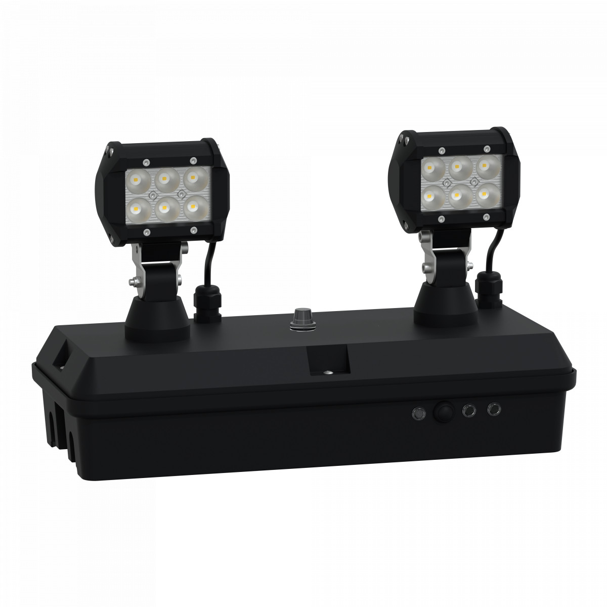Exiway Smartduo dicube, adresseerbaar noodverlichtingsarmatuur, 1 uur