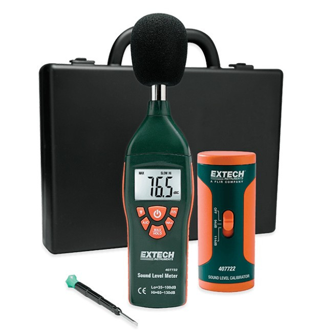 Extech Type 2 sound meter kit