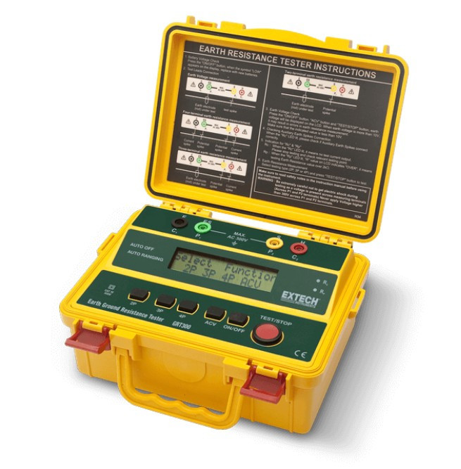 Extech Aardverspreidingsweerstandmeter
