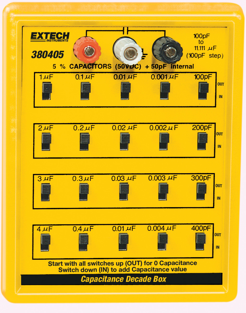 Extech Bench multimeter Capacitance Substitution box