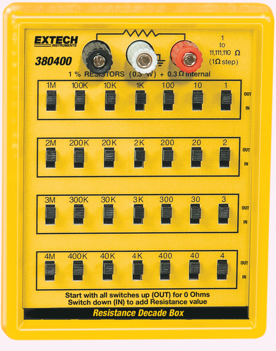 Extech Bench multimeter Resistance Substitution box