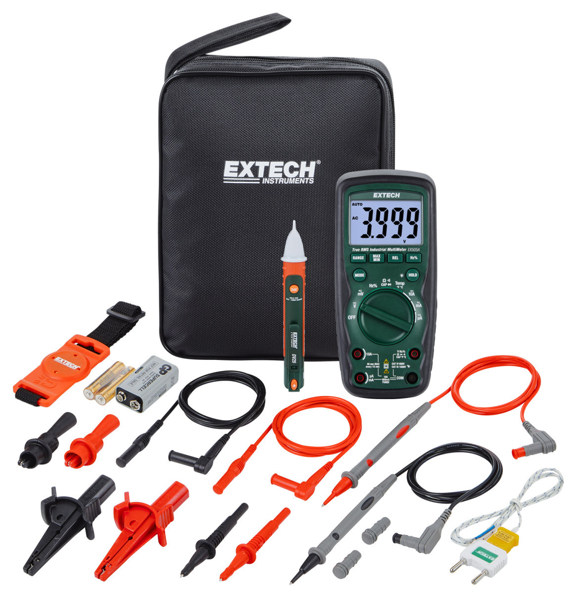 Extech Combinatiekit Heavy Duty industriële multimeterkit