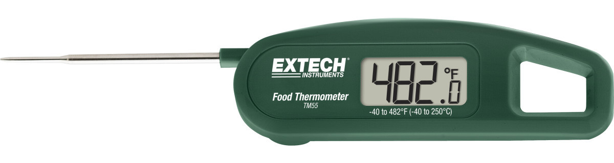 Extech Contactthermometer Opvouwbare Voedselthermometer in zakformaat, NSF-gecertificeerd